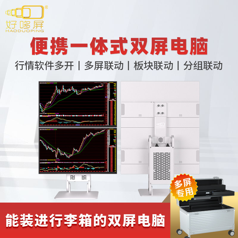 好哆屏18.5英寸一体式多屏电脑