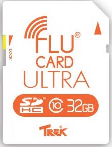WIFI SD卡 32GB C10 高速内存卡,相机内存卡 Flucard 无线SD卡