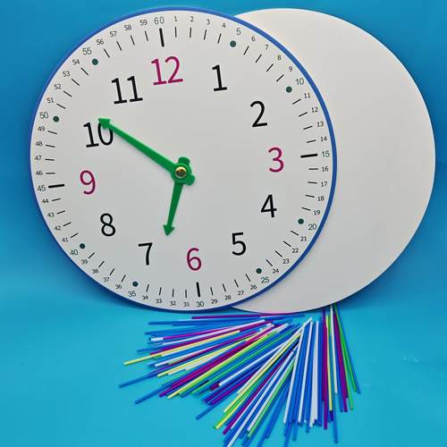 加大钟面钟表模型学生认识时间