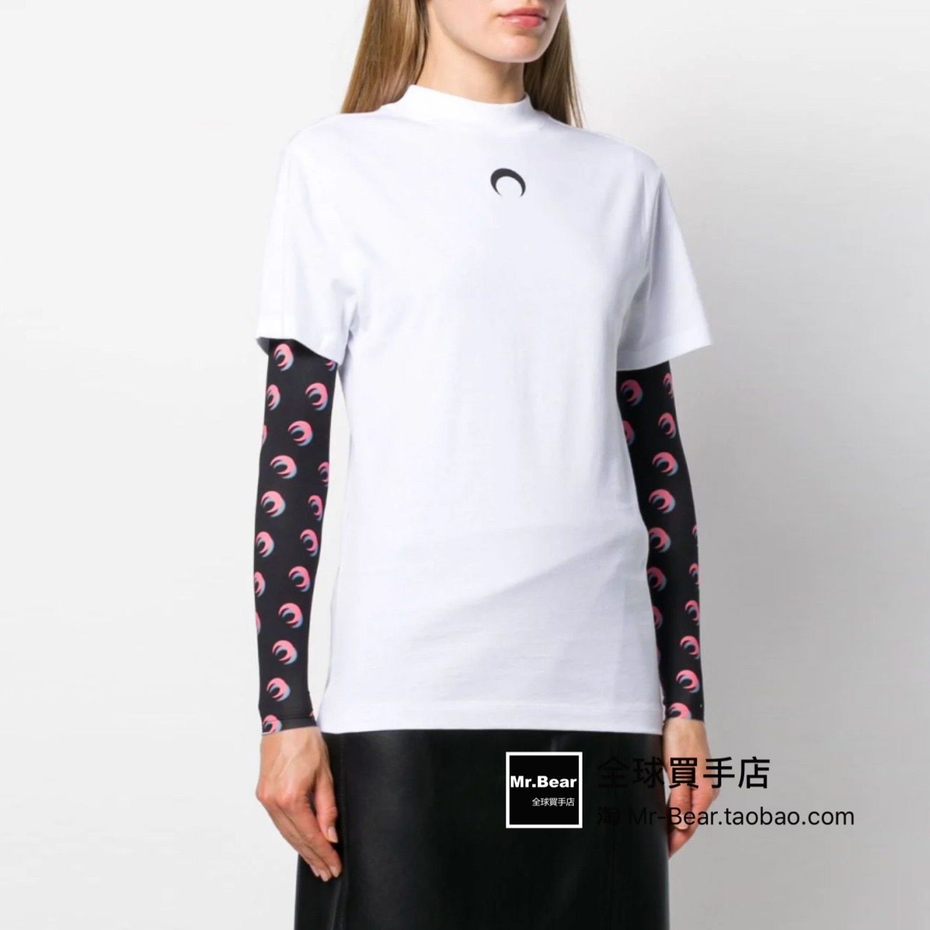 MARINE SERRE Moon Short sleeved T-shirtin the Women's clothing/Boutique , T-shirt  category - from Buy2taobao.com to provide professional Taobao agent buy service