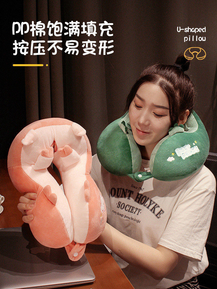 U 자형 베개 목 베개 목 베개 U 자형 베개 경추 여행 고조 자동차 휴대용 사무실 목 낮잠 베개