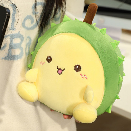 搞怪榴莲抱枕毛绒玩具吃货零食公仔床上抱睡玩偶情人节创意礼物女
