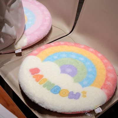 记忆棉圆形坐垫圆椅子凳子垫子座垫屁股垫办公室久坐学生加厚软垫