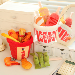 关东煮玩偶与好友一起吃麻辣烫玩具套装创意过家家毛绒送女孩礼物