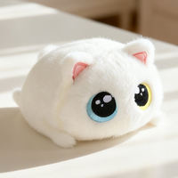 Cute and stress-relieving cat ball doll party style, little black cat Siamese cat doll, heartwarming birthday gift for your girlfriend thumbnail 4
