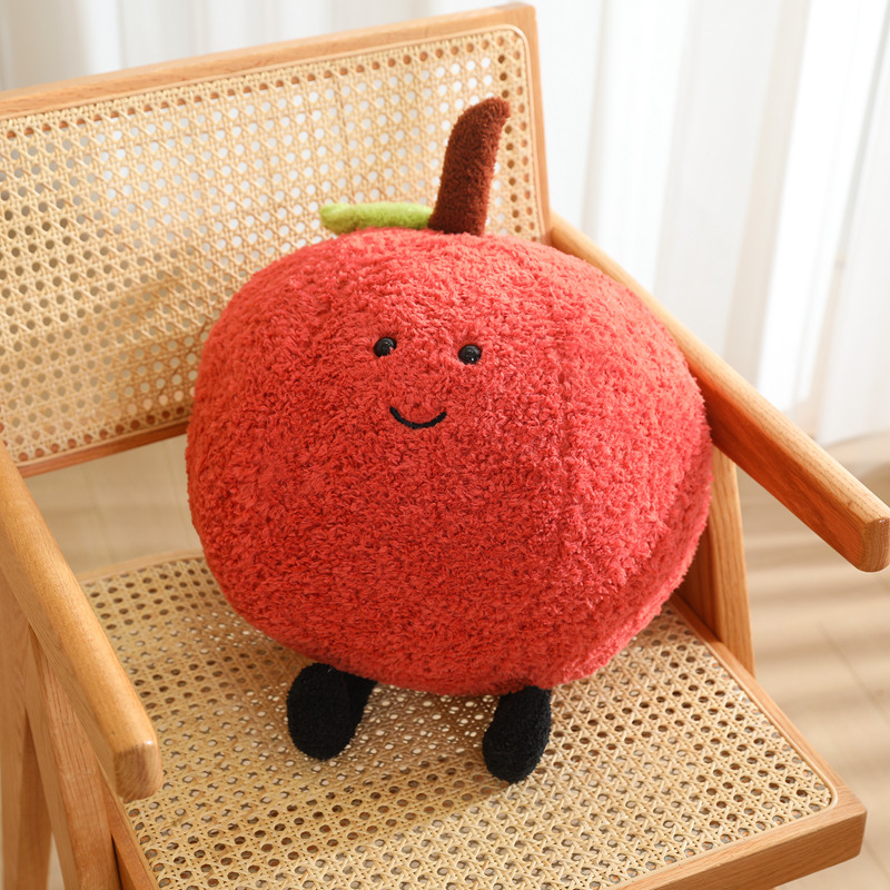 仿真大荔枝抱枕儿童床上沙发创意