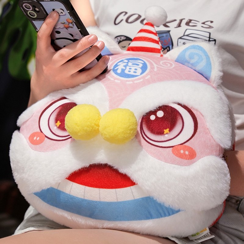 可爱暖手抱枕冬季插手毛绒冬天捂手枕两用神器手捂男女卡通暖手宝