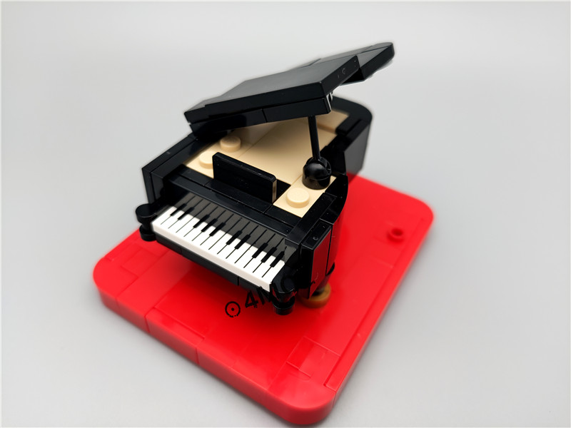 乐高迷你21323小LEGOMOC钢琴