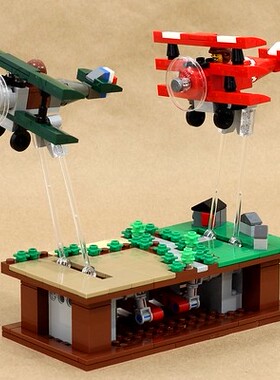 LEGO乐高MOC飞机追击Pursuit of Flight竞速飞35702积木61礼物