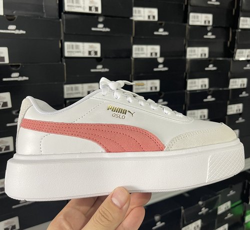 彪马增高休闲女子系带耐磨板鞋