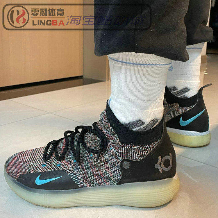 绝版特价 Zoom KD11 男杜兰特11代缓震耐磨实战篮球鞋 AO2605-001