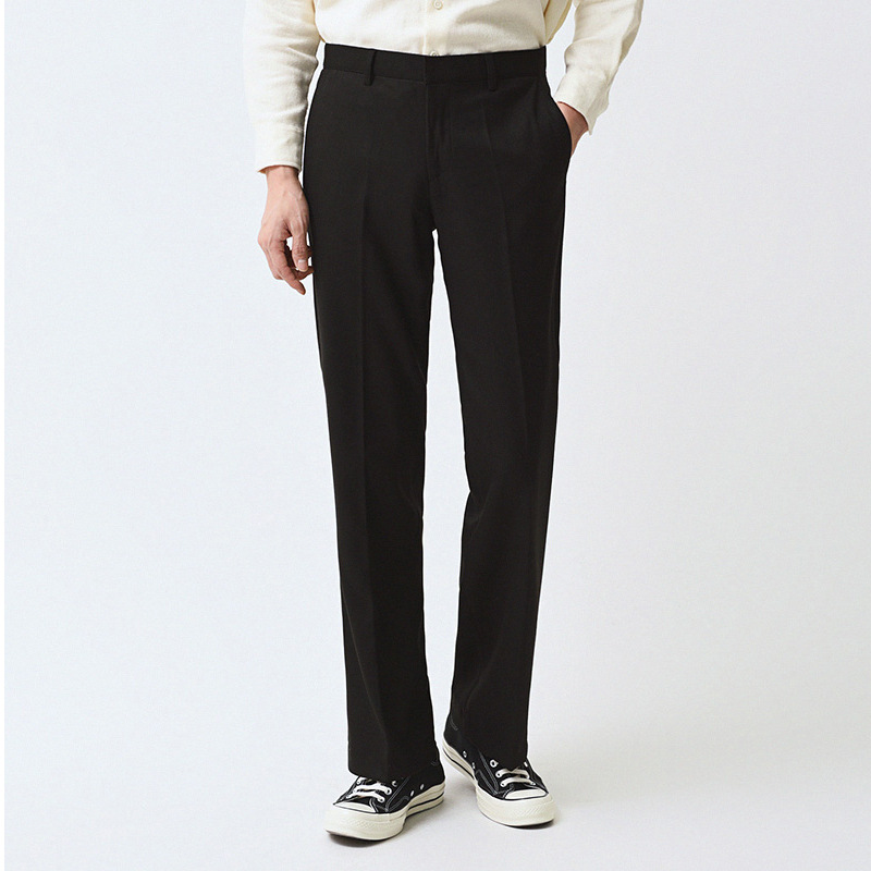 春秋宽松阔脚裤垂感长裤港风西裤