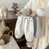 子秋冬男宝外穿裤 超韩洋气婴幼儿加绒加厚休闲裤 百搭裤 婴儿裤 冬款