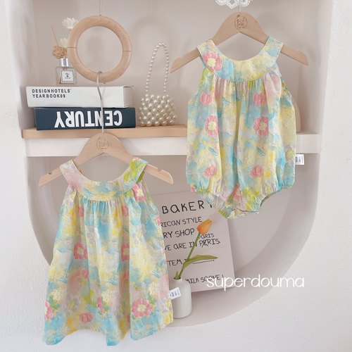 连衣裙姐妹装包屁衣公主