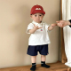 运动装 男童套装 休闲服夏季 POLO衫 分体两件套 潮帅气时髦男宝宝夏款