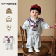 一岁宝宝秋冬套装 分体 洋气休闲外出服卫衣裤 男宝宝衣服春秋款 韩版