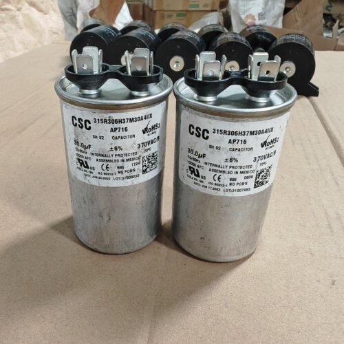 美国CSC 370vac30uf拆机油浸电容
