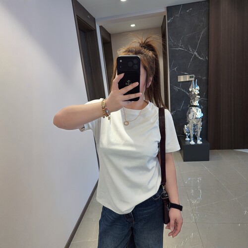 闪闪纯色 巨显瘦大码女装2026年胖mm早春装夏装新款打底T恤半袖