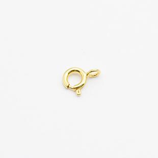 18k金弹簧扣配件（5.5mm）【WT0131】不脱模
