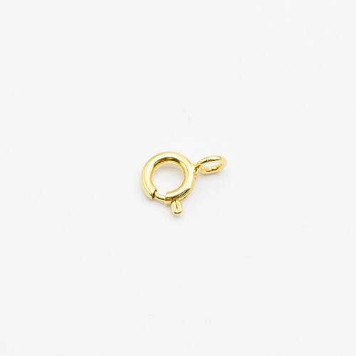 18k金弹簧扣配件（5.5mm）【WT0131】不脱模