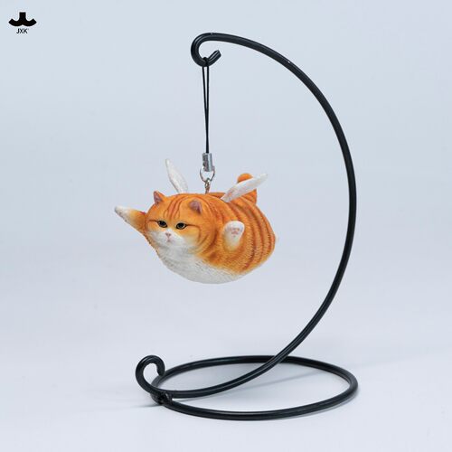 预售 JXK383天使猫 飞天猫咪模型橘猫肥猫治愈手办摆件桌面装饰
