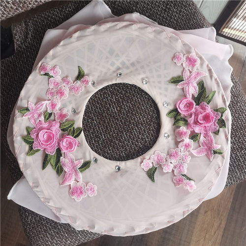 青烟里春来花自放古典舞蹈女子群舞斗笠带纱道具飘逸古风艺考配饰