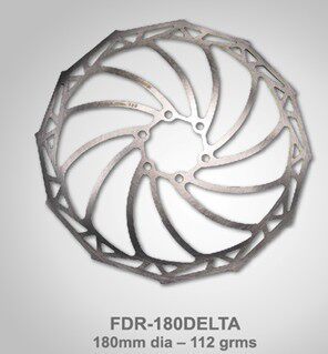 台湾RESPONSE PDR-180DELTA 碟片 180MM 7寸 112克 超轻