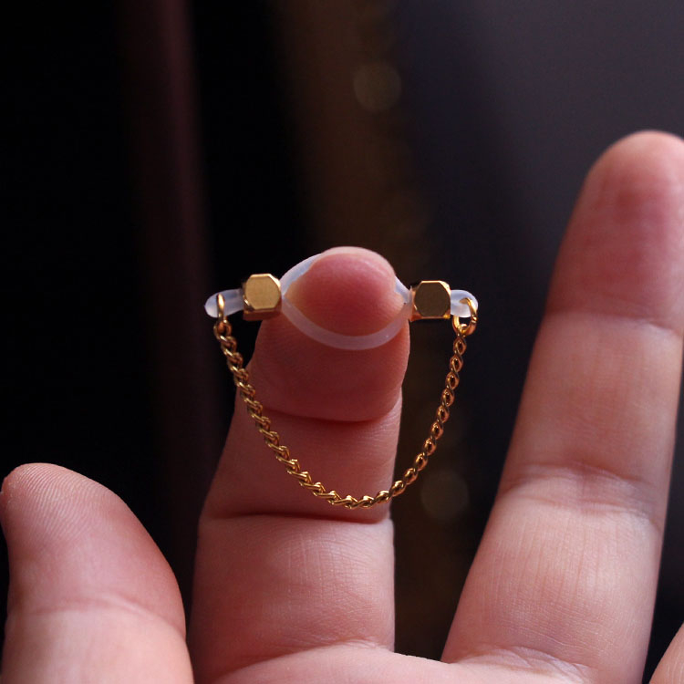 免打孔乳环硅胶防过敏无孔