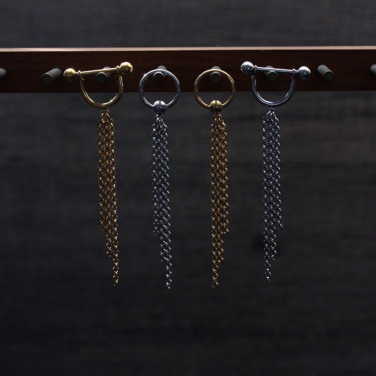 流苏乳环乳钉脐钉脐乳链套装