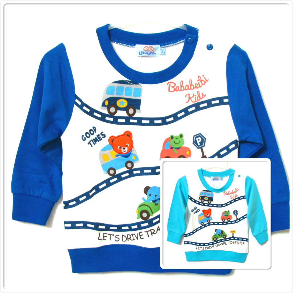 清货特价长袖T恤纯棉男童