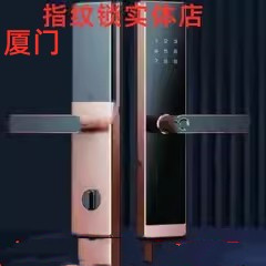 厦门实体店指纹锁密码锁家用木门公寓房间门智能电子门锁仅258元