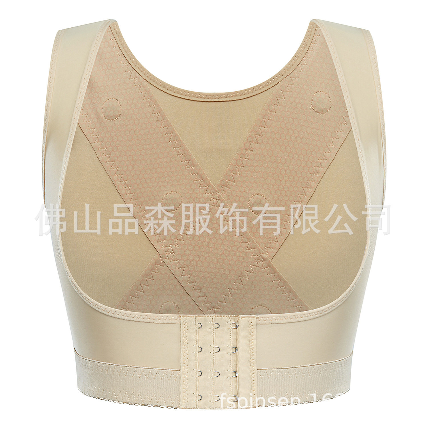 PS成人美体收副乳衣 隐形背部塑身上衣