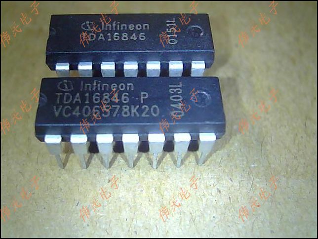 热卖【伟民电子】TDA16846 TDA16846P 开关电源IC