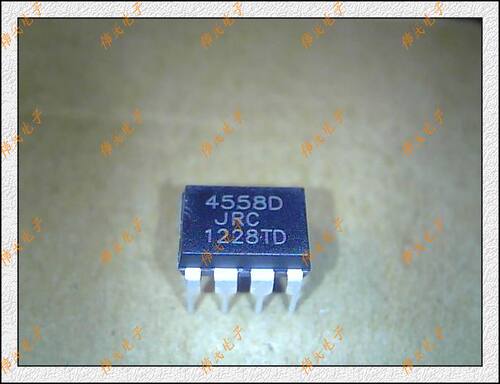 【伟民电子】全新原装4558D JRC4558D 4558 双运放放大器IC 直插