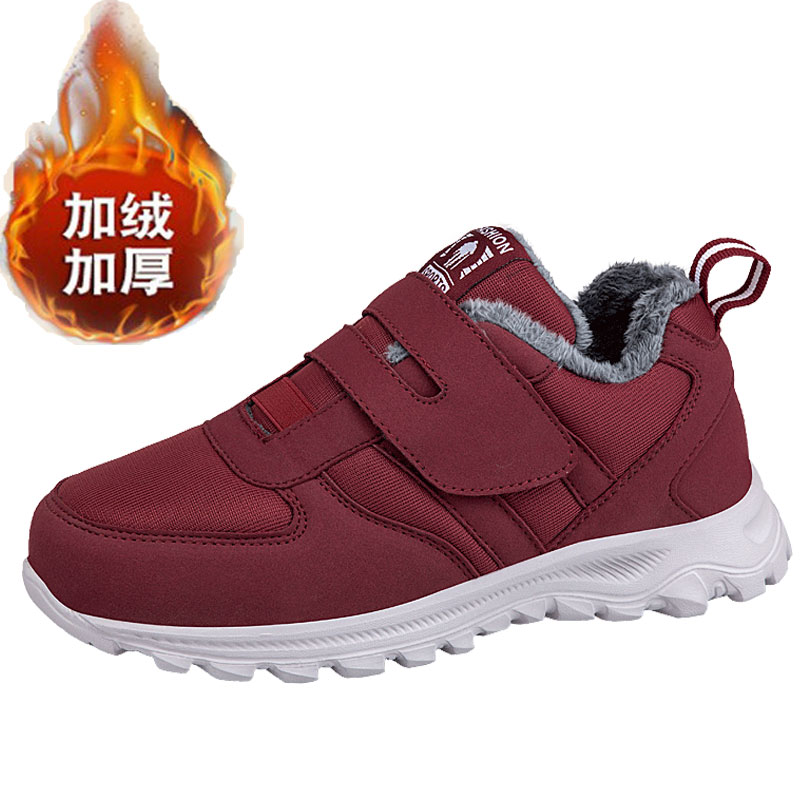 足力加绒保暖棉鞋轻便