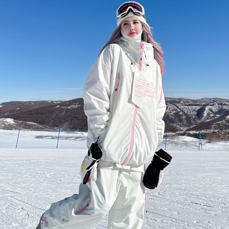 SWAGLI新品【一封信】滑雪服套装防水防风单双板户外透气滑雪衣