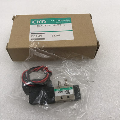 喜开理CKD电磁阀4SA019-D2 5X05 DC24V 4SA019-T4-D2-3 正品实拍