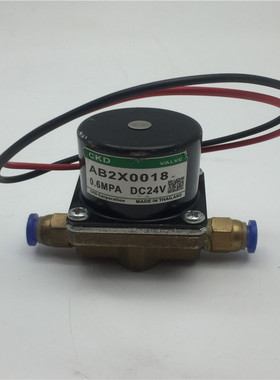 CKD电磁阀AB2X0018  0.6MPA  DC24V 功能包好 现货