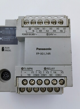 FP-X0L14R松下Panasonic AFPX0L14R-F 可编程逻辑控制器 拆机包好