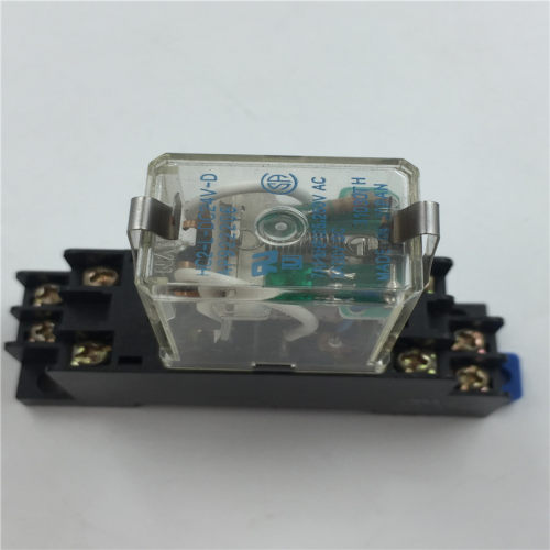 松下继电器HC2-L-DC24V-D-F+底座 功能完好 现货