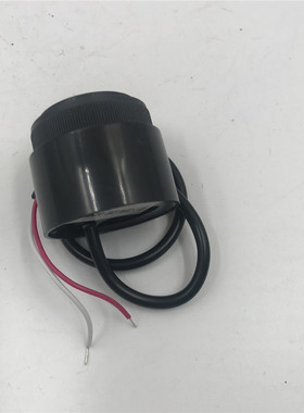 上海天逸蜂鸣器 黑色 AD17-22FM/(28)-DC24V-L300 实拍