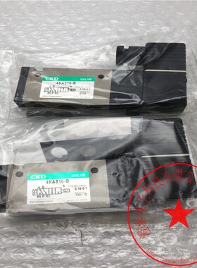 CKD电磁阀4KA319-08-B-AC100V 4KA310-B AC100V 库存 现货 带包装