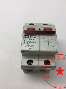 LG断路器开关BKM 2P 4A 20A 功能完好 现货
