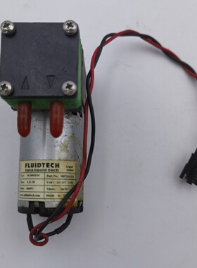 DL300EEDC DC12V 12W 原装FLUIDTECH直流隔膜泵实物图 现货 询价