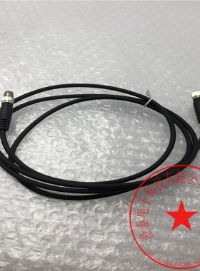 VELLEDQ连接线M8芯3芯公头直头+3芯母头直头M8-F03T/M03T-1.5PVC