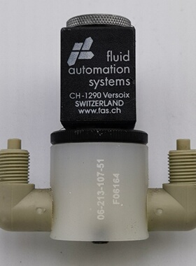 Fluid Automation 06-213-107-51 F06164 CH-1290原装拆机电磁阀