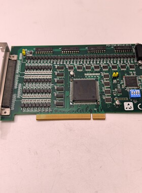 研华PCI-1756 REV.A1 01-3数据采集卡，64通道隔离数字量I/O卡