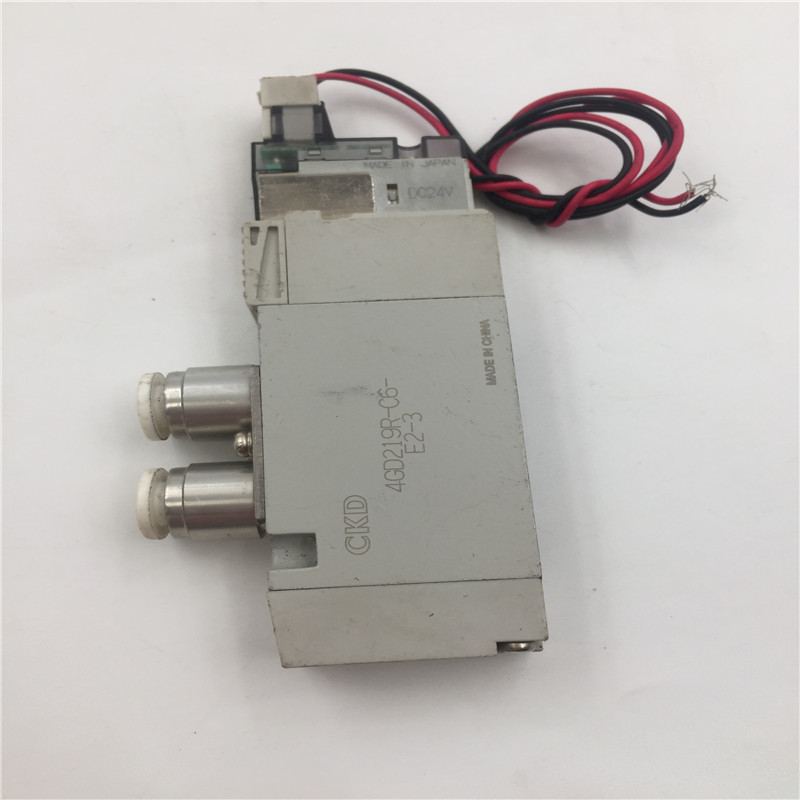CKD电磁阀4GD219R-C6-E2-3 DC24V 成色如图 现货
