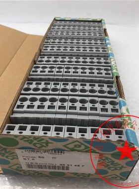 菲尼克斯直通式接线端子ST6BU 3031490/ST6 3031487 库存 现货