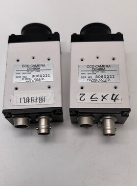 CB480A日本FLOVEL工业相机BK4116A8，DC12V 8080221和8080222